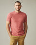 Men's Premium Slub Crew Tee - Red Terra